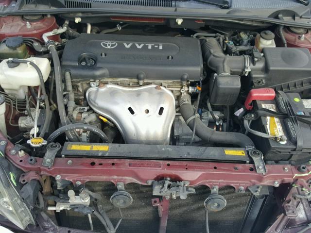 JTKDE167280220998 - 2008 TOYOTA SCION TC 紫色 照片 7