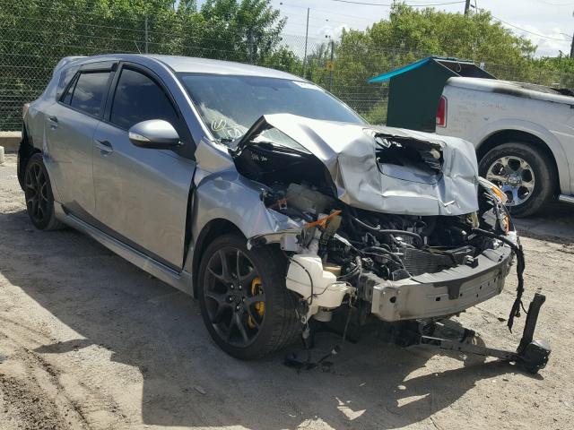 JM1BL1H35A1343838 - 2010 MAZDA SPEED 3 GRAY photo 1