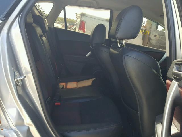 JM1BL1H35A1343838 - 2010 MAZDA SPEED 3 GRAY photo 6