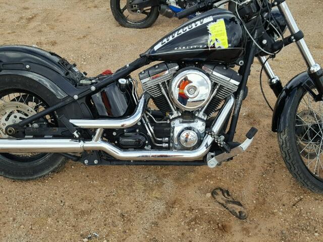 1HD1JPV16CB032261 - 2012 HARLEY-DAVIDSON FXS BLACKL BLACK photo 7