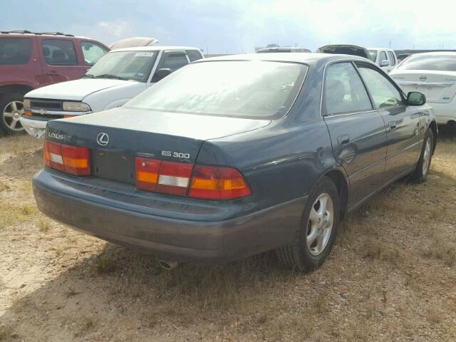 JT8BF22G1V0057231 - 1997 LEXUS ES BLUE photo 4