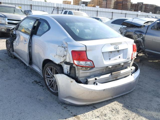 JTKJF5C72B3018986 - 2011 TOYOTA SCION TC 银色 照片 3