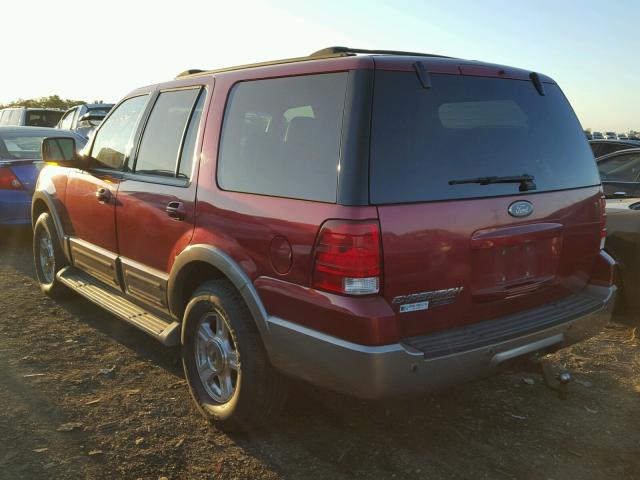 1FMPU18L44LA42968 - 2004 FORD EXPEDITION RED photo 3