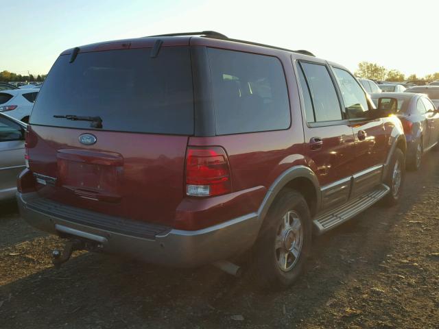 1FMPU18L44LA42968 - 2004 FORD EXPEDITION RED photo 4