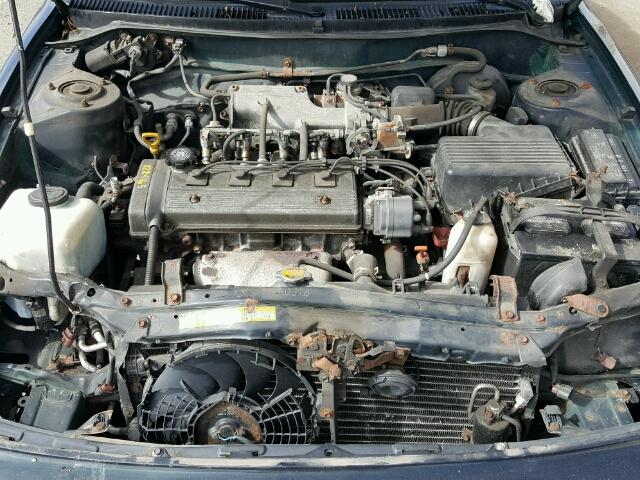 2T1BA02EXVC161905 - 1997 TOYOTA COROLLA GREEN photo 7