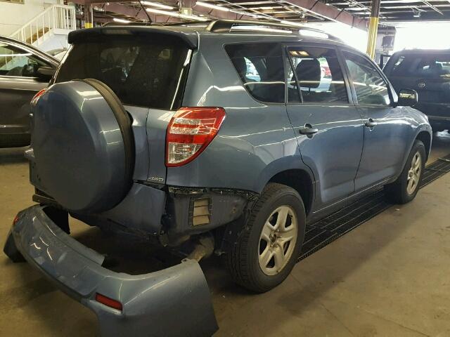 2T3BF4DVXBW088249 - 2011 TOYOTA RAV4 BLUE photo 4