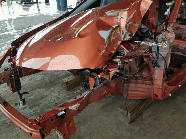 JH4DC53065S006011 - 2005 ACURA RSX TYPE-S ORANGE photo 9