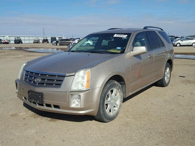 1GYEE637950169504 - 2005 CADILLAC SRX GOLD photo 2