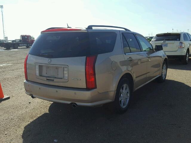 1GYEE637950169504 - 2005 CADILLAC SRX GOLD photo 4