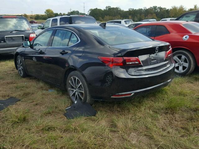 19UUB2F59FA015160 - 2015 ACURA TLX BLACK photo 3