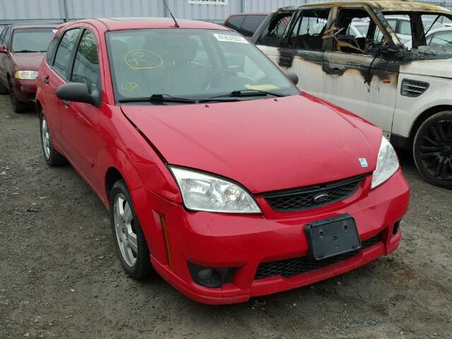 1FAHP37N47W285350 - 2007 FORD FOCUS ZX5 RED photo 1