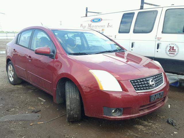 3N1AB61E37L697076 - 2007 NISSAN SENTRA 2.0 RED photo 1