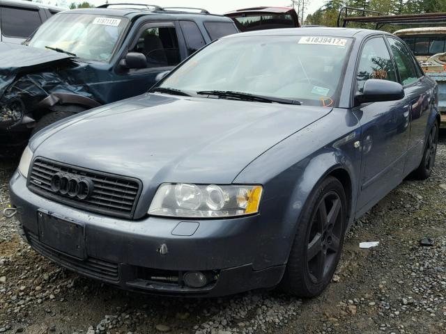 WAULC68E83A244188 - 2003 AUDI A4 1.8T QU BLUE photo 2