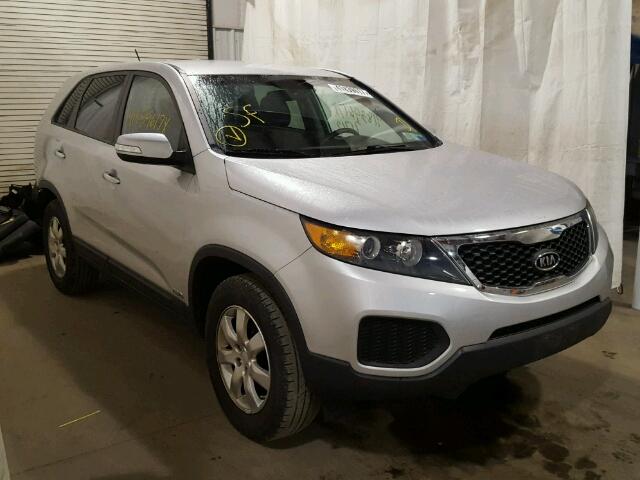 5XYKTDA65CG205824 - 2012 KIA SORENTO BA SILVER photo 1