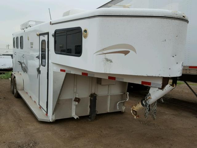 4TGG2120441032740 - 2004 MISC HORSE TRL WHITE photo 1