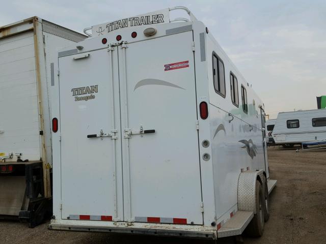 4TGG2120441032740 - 2004 MISC HORSE TRL WHITE photo 4