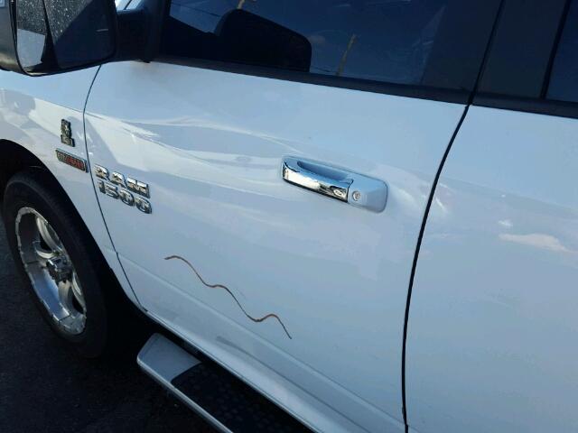 1C6RR7LM7ES390621 - 2014 RAM 1500 SLT WHITE photo 10
