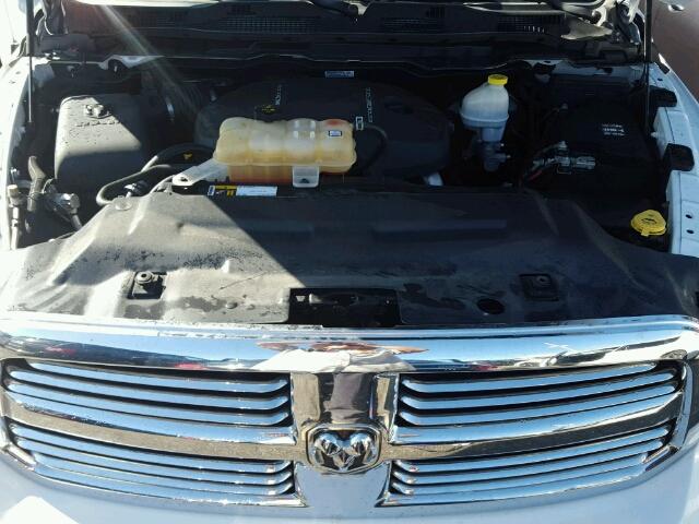 1C6RR7LM7ES390621 - 2014 RAM 1500 SLT WHITE photo 7