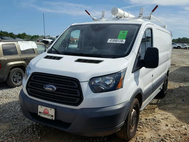 1FTNR1YV0FKB00789 - 2015 FORD TRANSIT T- WHITE photo 2