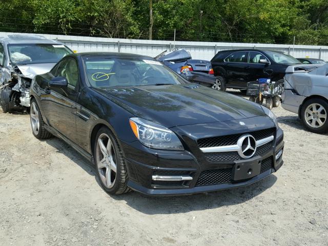 WDDPK4HA8EF079232 - 2014 MERCEDES-BENZ SLK 250 BLACK photo 1