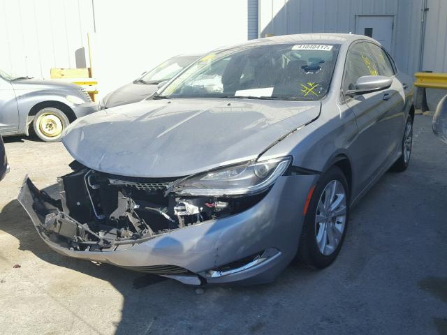 1C3CCCAB1GN179897 - 2016 CHRYSLER 200 LIMITE SILVER photo 2