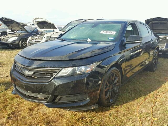 2G1115S3XG9124372 - 2016 CHEVROLET IMPALA LT BLACK photo 2