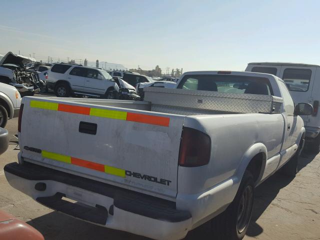 1GCCS14W8YK223432 - 2000 CHEVROLET S TRUCK S1 WHITE photo 4