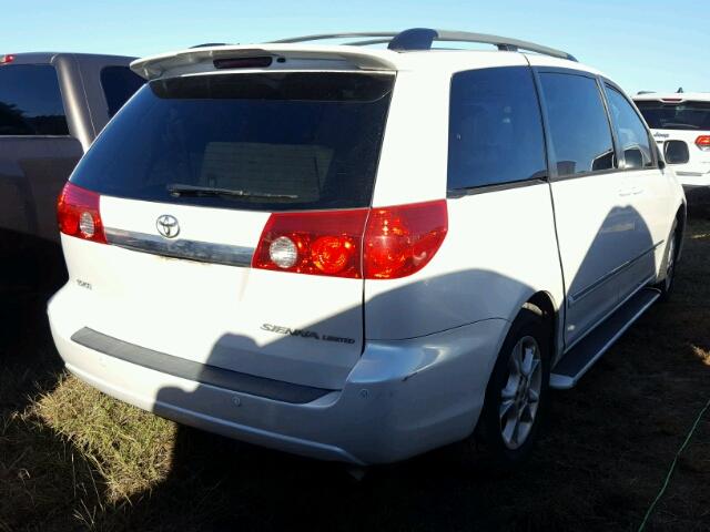 5TDZA22CX6S555051 - 2006 TOYOTA SIENNA WHITE photo 4