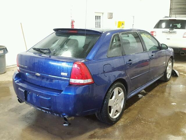1G1ZW63106F144238 - 2006 CHEVROLET MALIBU MAX 蓝色 照片 4