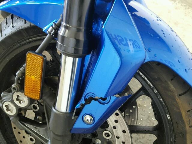 JYARN33E8GA009160 - 2016 YAMAHA FZ09 BLUE photo 19