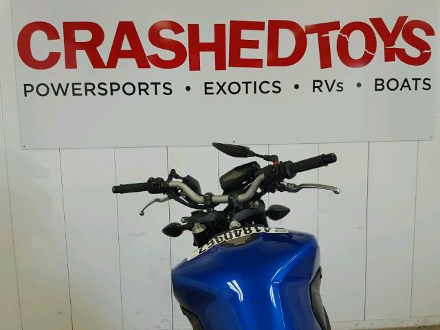 JYARN33E8GA009160 - 2016 YAMAHA FZ09 BLUE photo 8