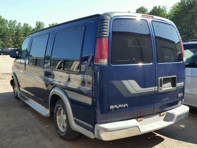 1GDFG15RXY1117430 - 2000 GMC SAVANA RV BLUE photo 3