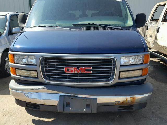 1GDFG15RXY1117430 - 2000 GMC SAVANA RV BLUE photo 9