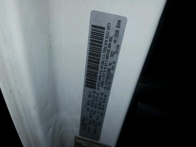 3C6TRVNG5HE522865 - 2017 RAM PROMASTER WHITE photo 10