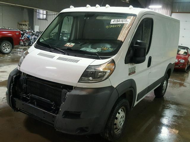 3C6TRVNG5HE522865 - 2017 RAM PROMASTER WHITE photo 2