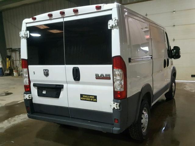 3C6TRVNG5HE522865 - 2017 RAM PROMASTER WHITE photo 4
