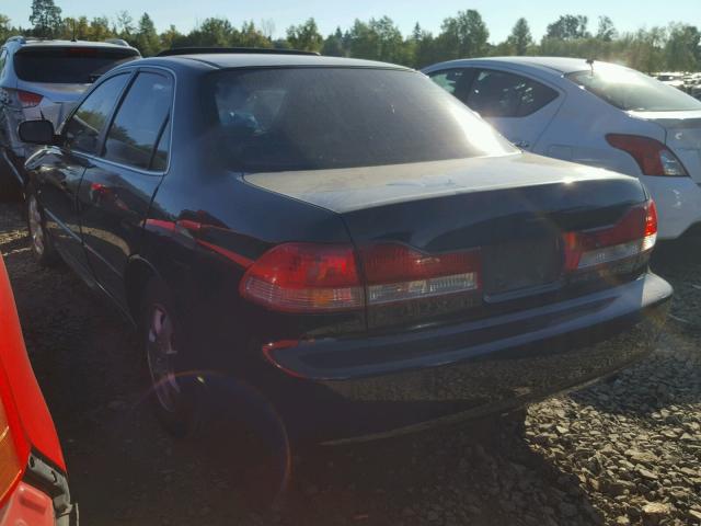 JHMCG66042C028810 - 2002 HONDA ACCORD EX BLACK photo 3