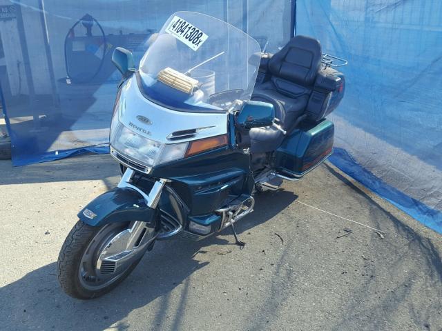 1HFSC2216SA700206 - 1995 HONDA GL1500 A/2 GREEN photo 2