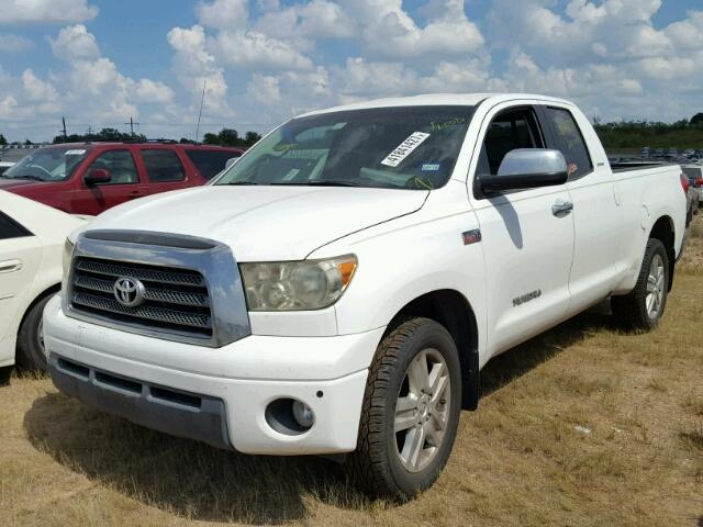 5TFRV58148X052933 - 2008 TOYOTA TUNDRA WHITE photo 2