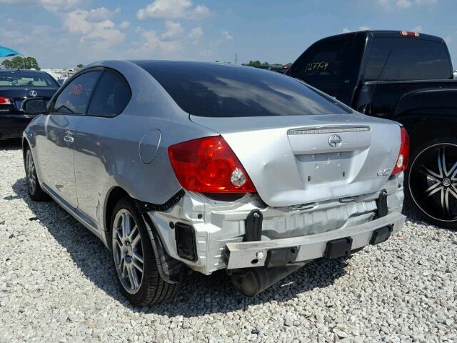 JTKDE167060142718 - 2006 TOYOTA SCION TC SILVER photo 3