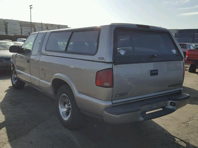 1GCCS19W1Y8224279 - 2000 CHEVROLET S TRUCK S1 BROWN photo 3