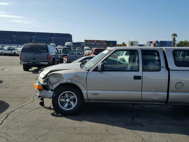 1GCCS19W1Y8224279 - 2000 CHEVROLET S TRUCK S1 BROWN photo 9