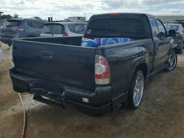 5TETU22N76Z299744 - 2006 TOYOTA TACOMA X-R 黑色 照片 4