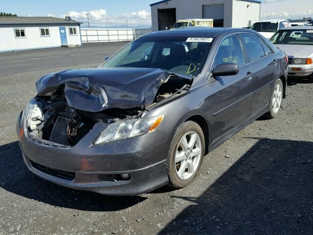 4T1BE46K29U846397 - 2009 TOYOTA CAMRY BASE CHARCOAL photo 2