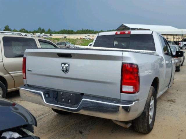 1C6RR6TT5HS657342 - 2017 RAM 1500 SLT SILVER photo 4