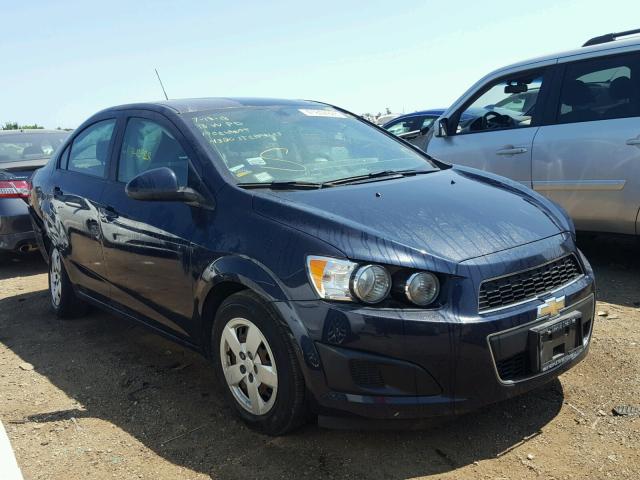 1G1JA5SH3F4117986 - 2015 CHEVROLET SONIC LS BLUE photo 1