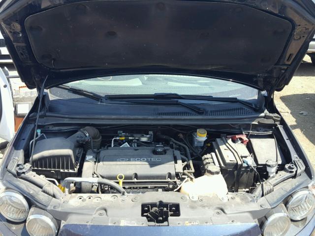 1G1JA5SH3F4117986 - 2015 CHEVROLET SONIC LS BLUE photo 7