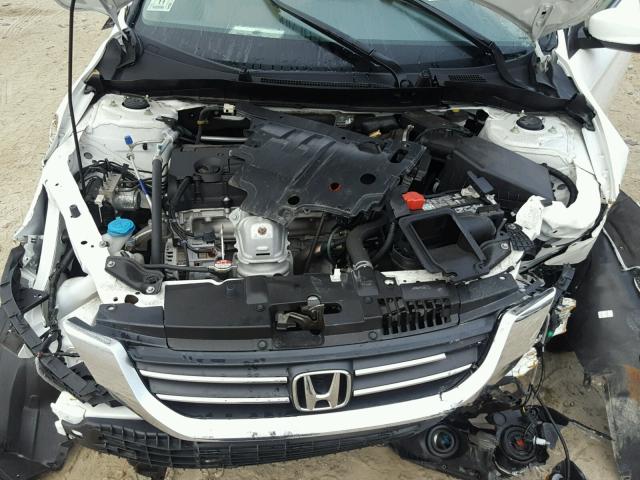 1HGCR2F38FA207157 - 2015 HONDA ACCORD LX WHITE photo 7