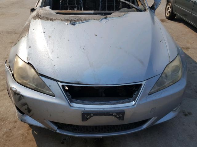 JTHBK262172040401 - 2007 LEXUS IS250 BURN photo 7