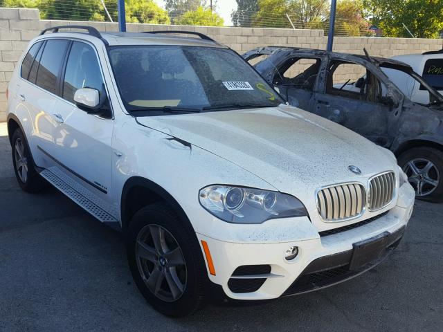 5UXZW0C50D0B94369 - 2013 BMW X5 XDRIVE3 WHITE photo 1